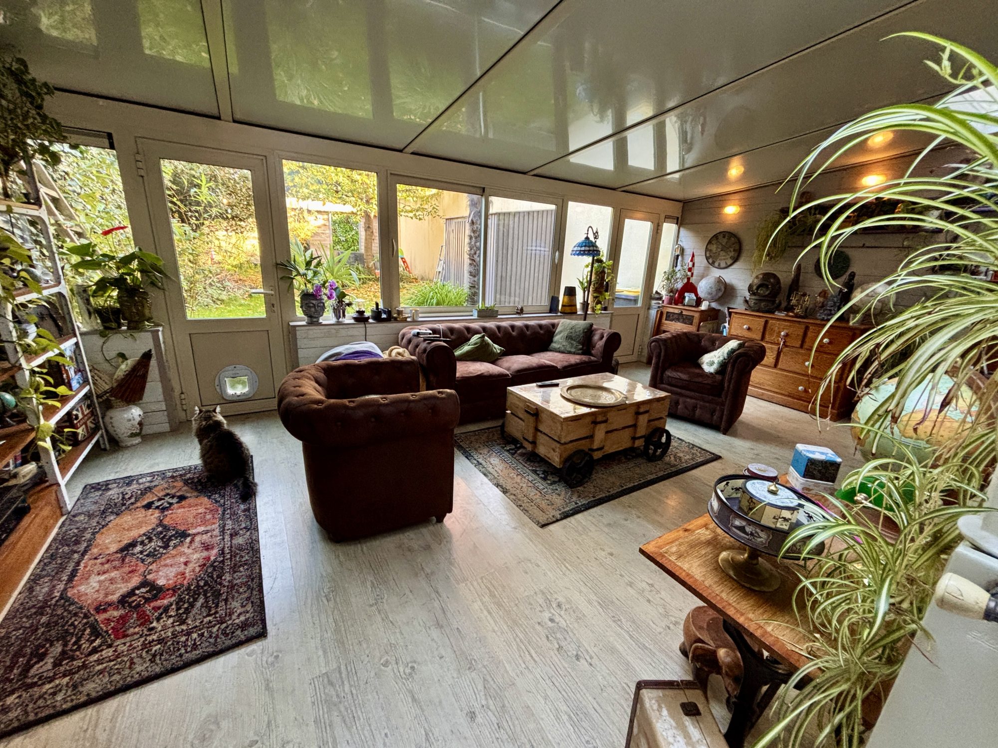 Maison en centre ville avec jardin