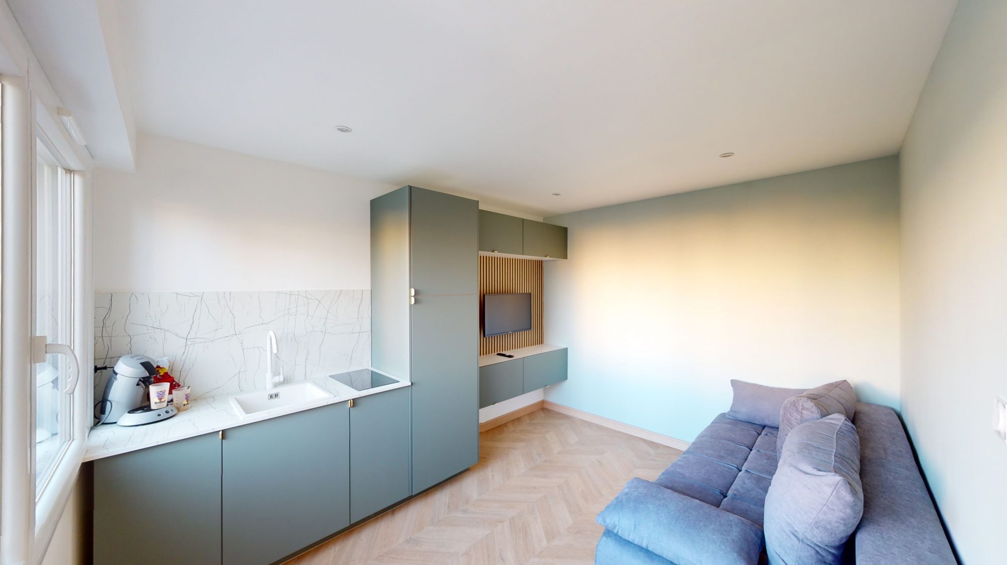 Appartement T1 -17,05 M2 – Meublé