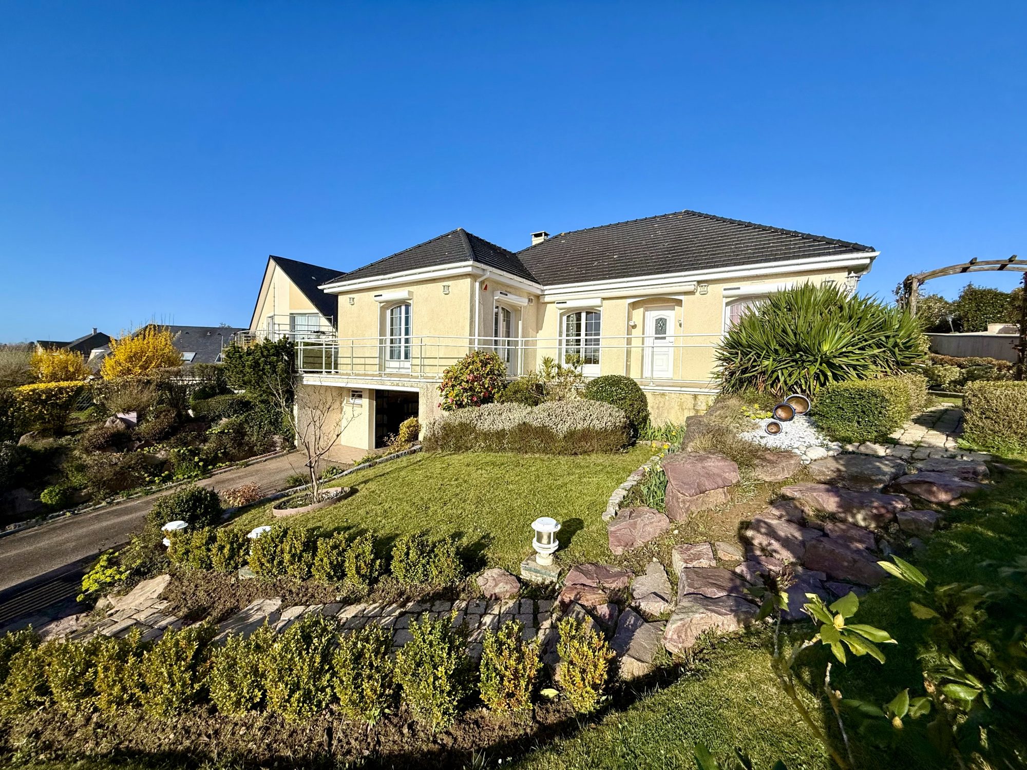 Exclusivité – Plain Pied Fontaine la Mallet – Trois chambres – Sous sol complet