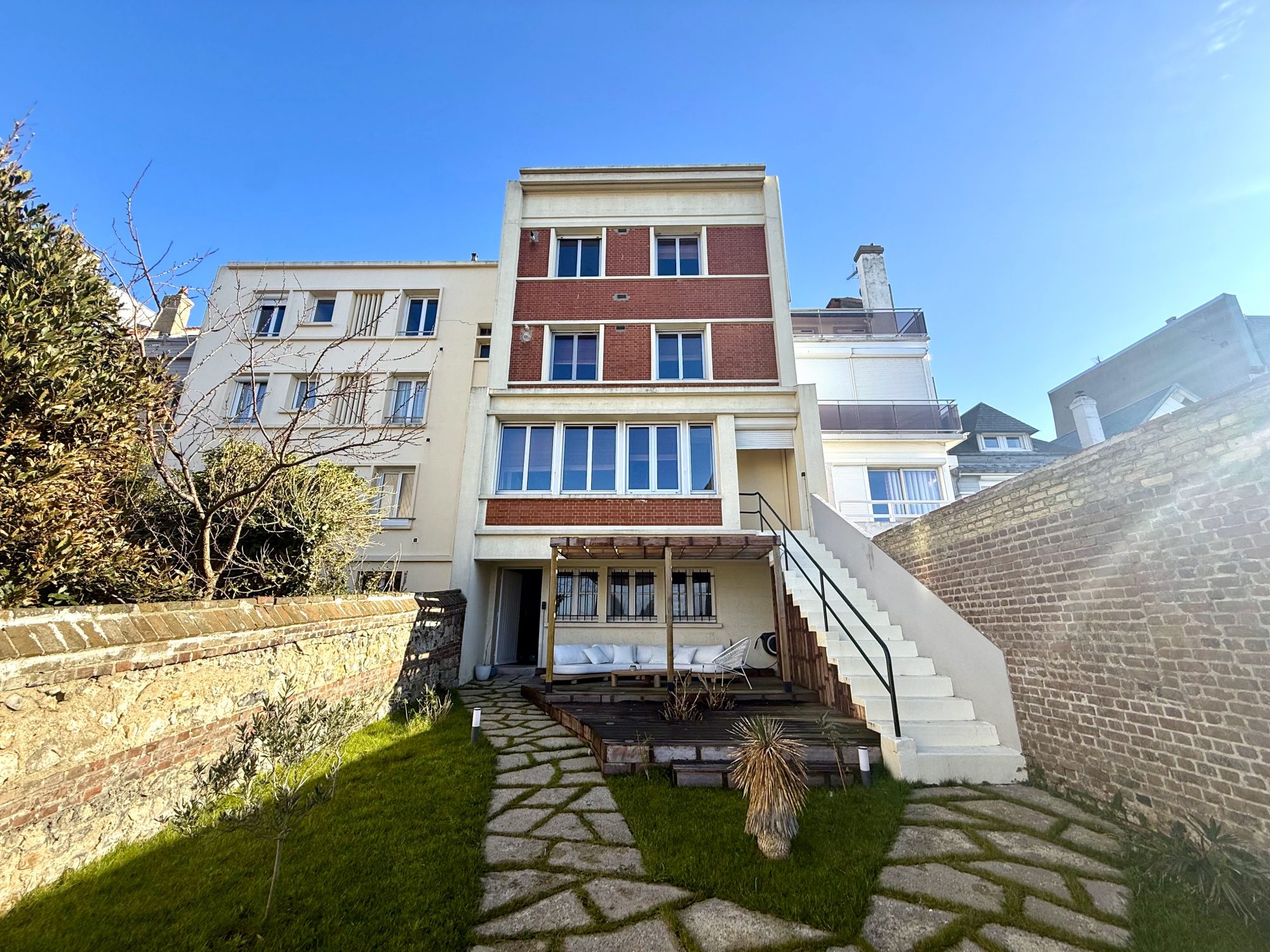 Le Havre Plage – 240m2 vue mer – Jardin – Garage