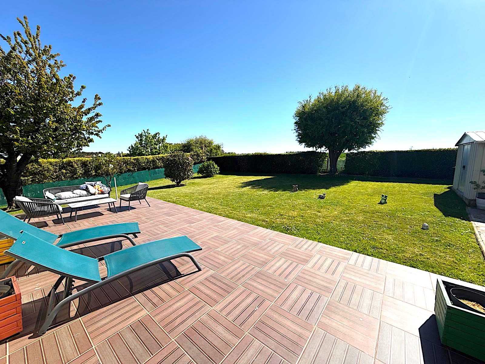 HEUQUEVILLE – MAISON 141M2 – CINQ CHAMBRES – SOUS SOL – GARAGE – JARDIN