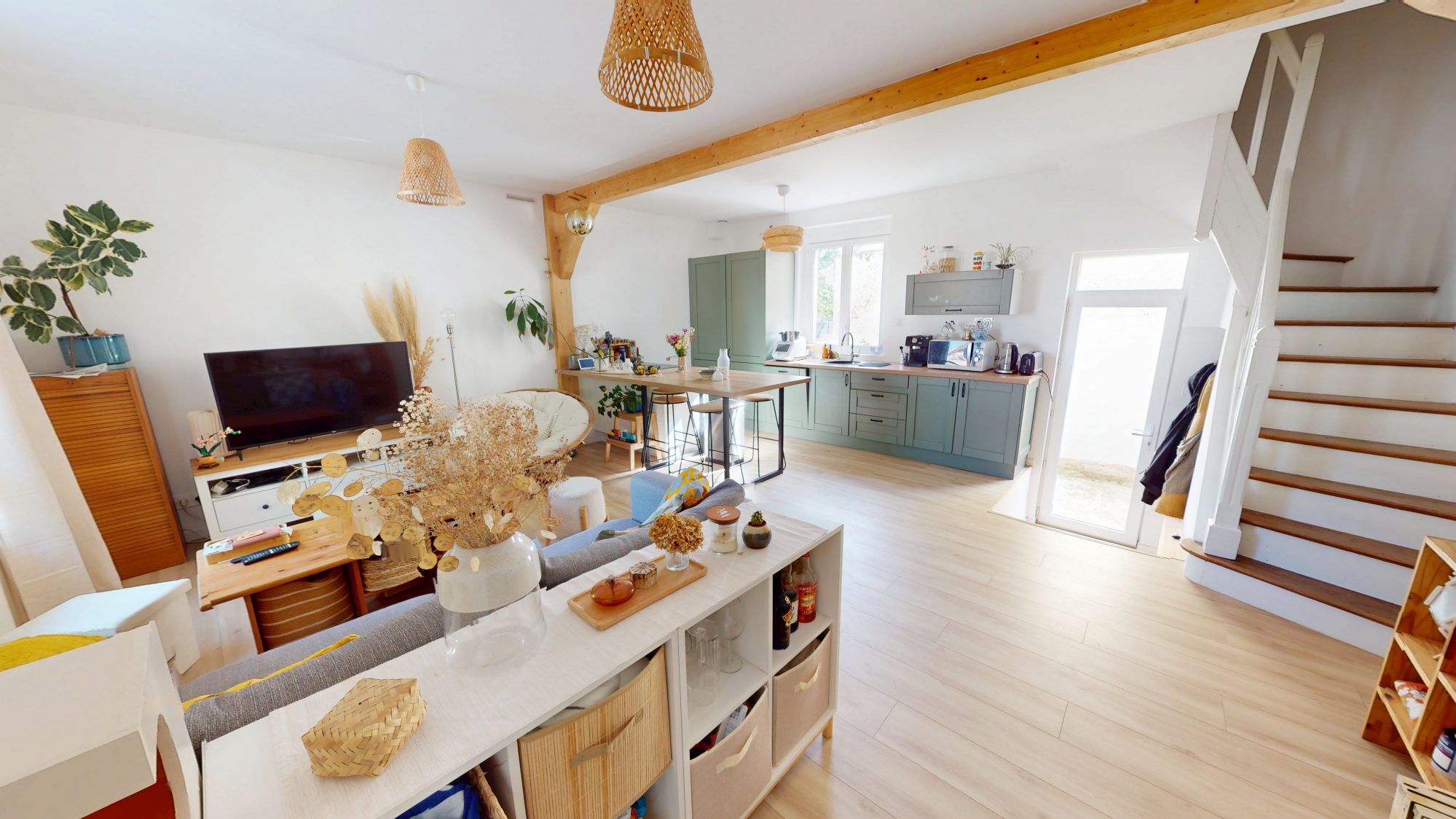 EXCLUSIVITÉ – LE HAVRE – SAINTE CÉCILE – MAISON RÉNOVÉE – TROIS CHAMBRES – COUR ET CAVE