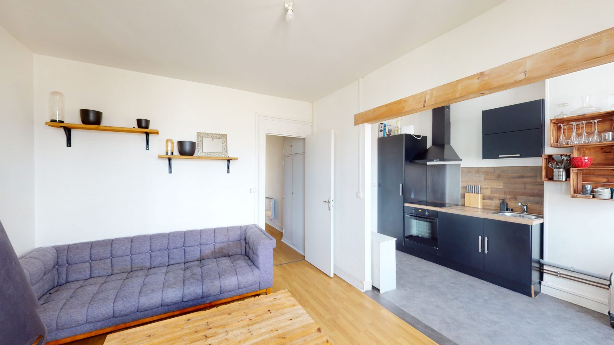 APPARTEMENT T1- MEUBLÉ – SECTEUR DANTON